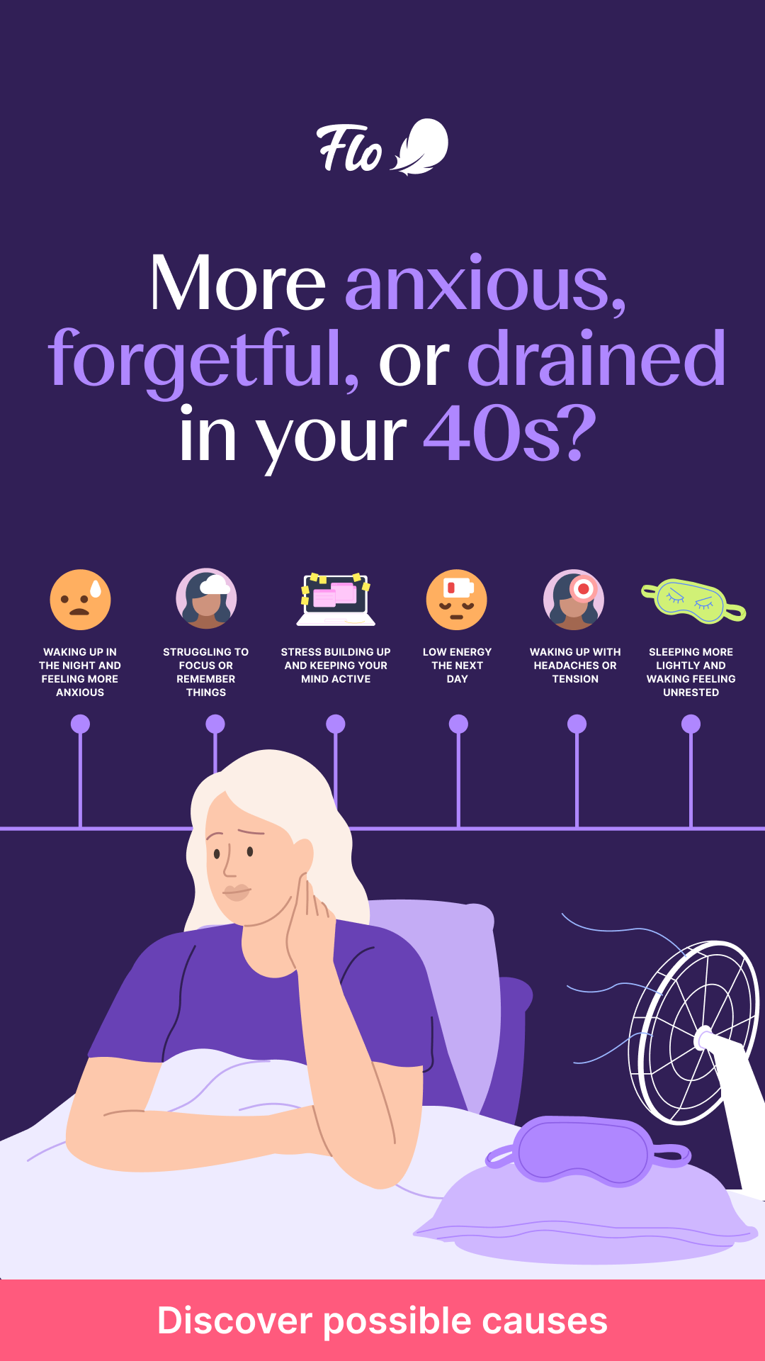 Flo Health App Facebook ad