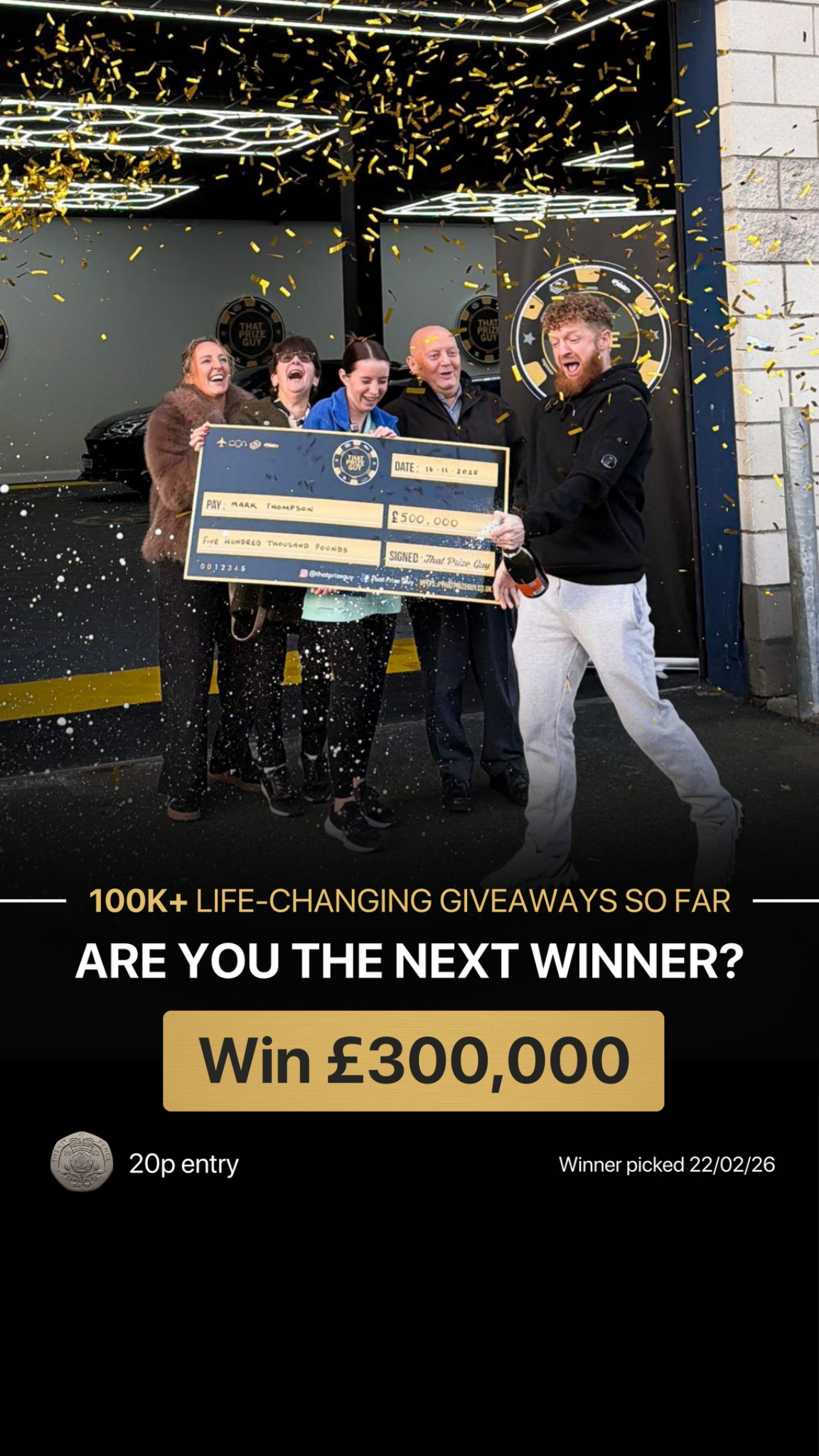 That Prize Guy Facebook ad