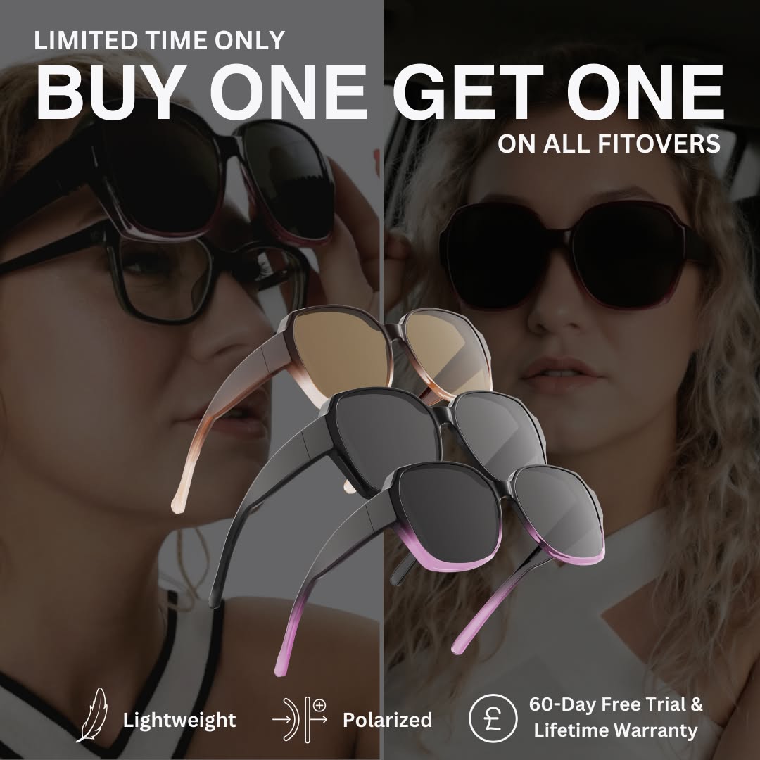 Bloombelle Facebook ad: NEW 2025 #1 Fitover Sunglasses