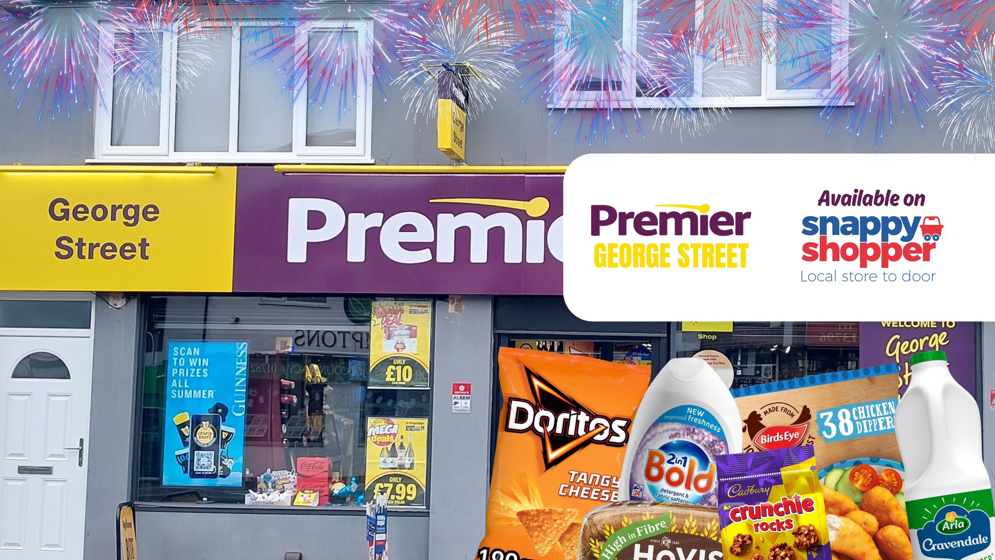 Premier Georgestreet Facebook ad: Your local Premier store on Georgestreet, serving up…