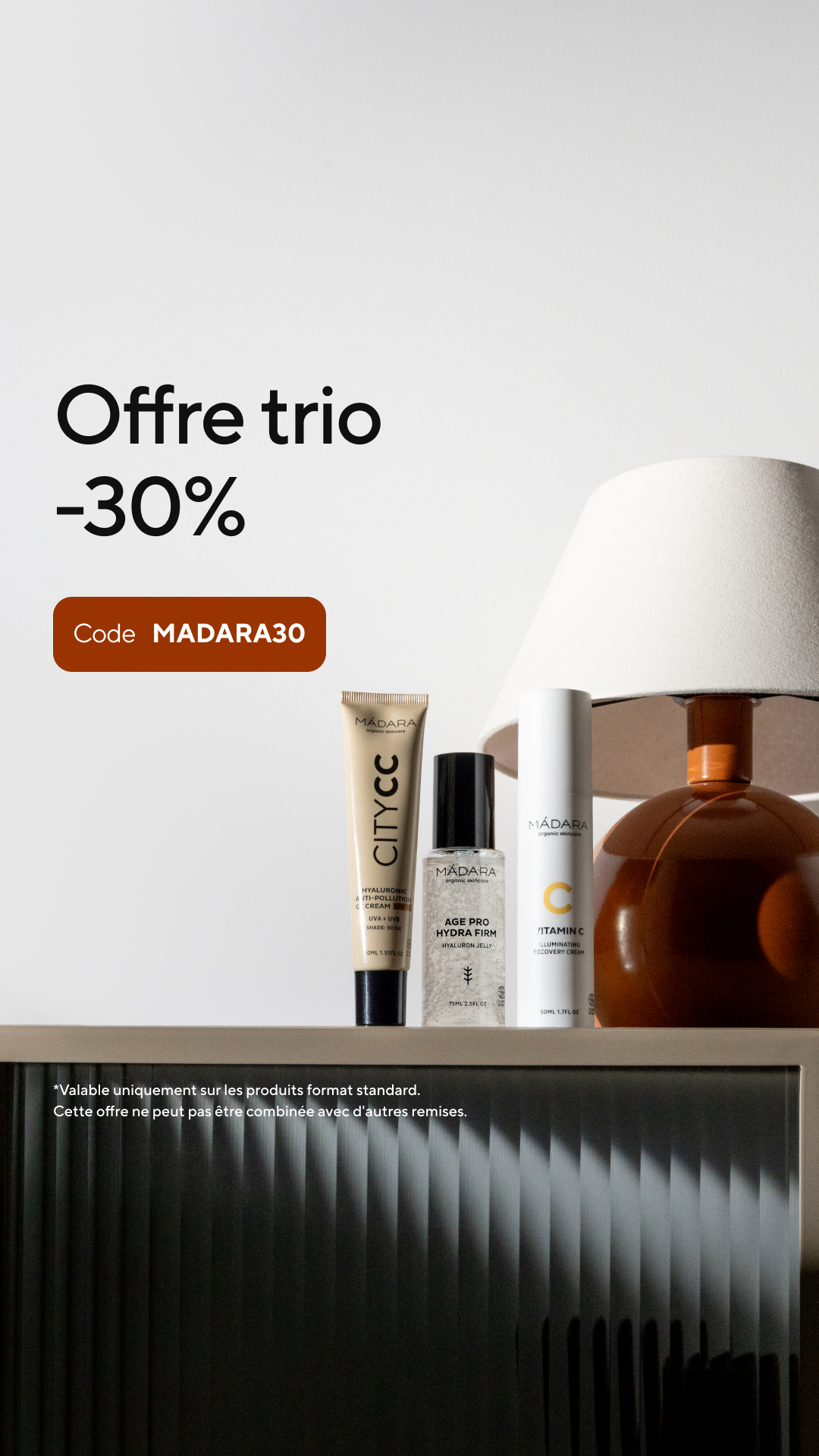 Mádara Organic Skincare Facebook ad
