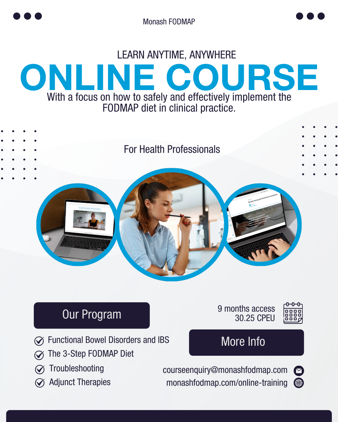 Monash FODMAP Facebook ad