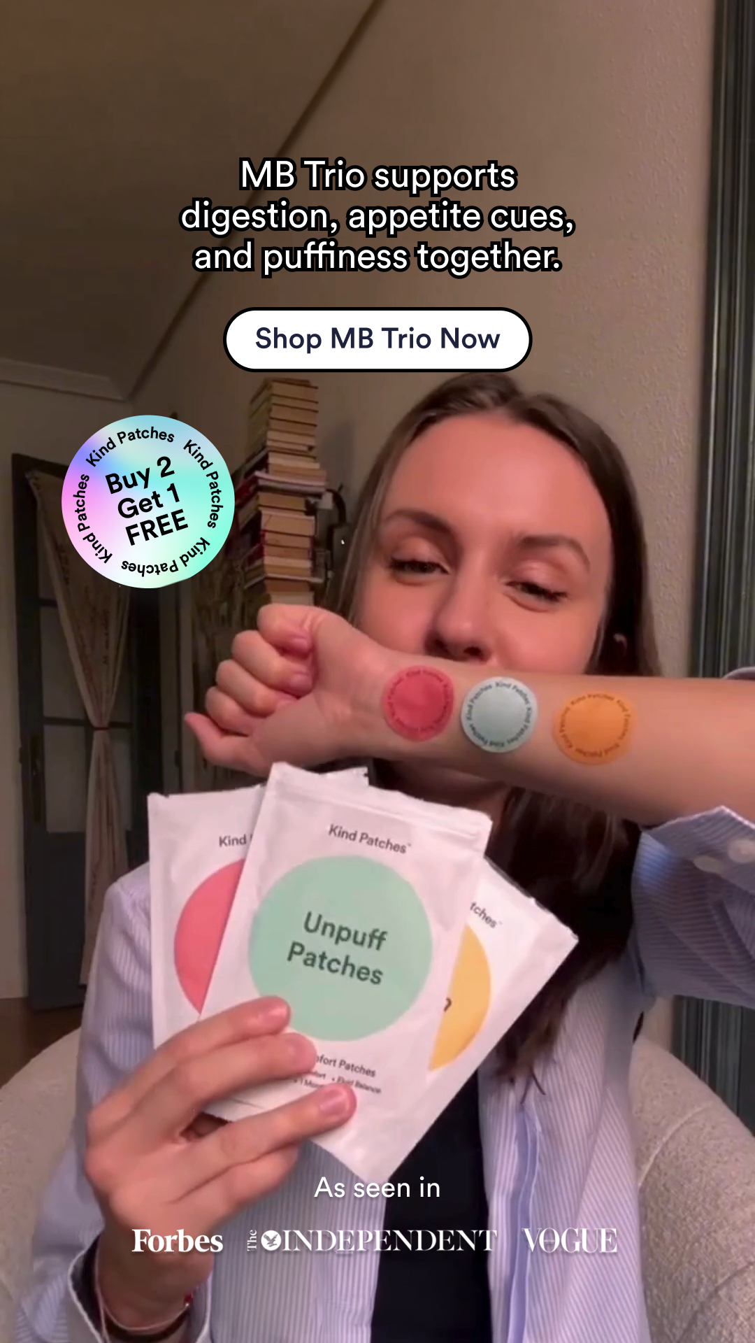Kind Patches Facebook ad