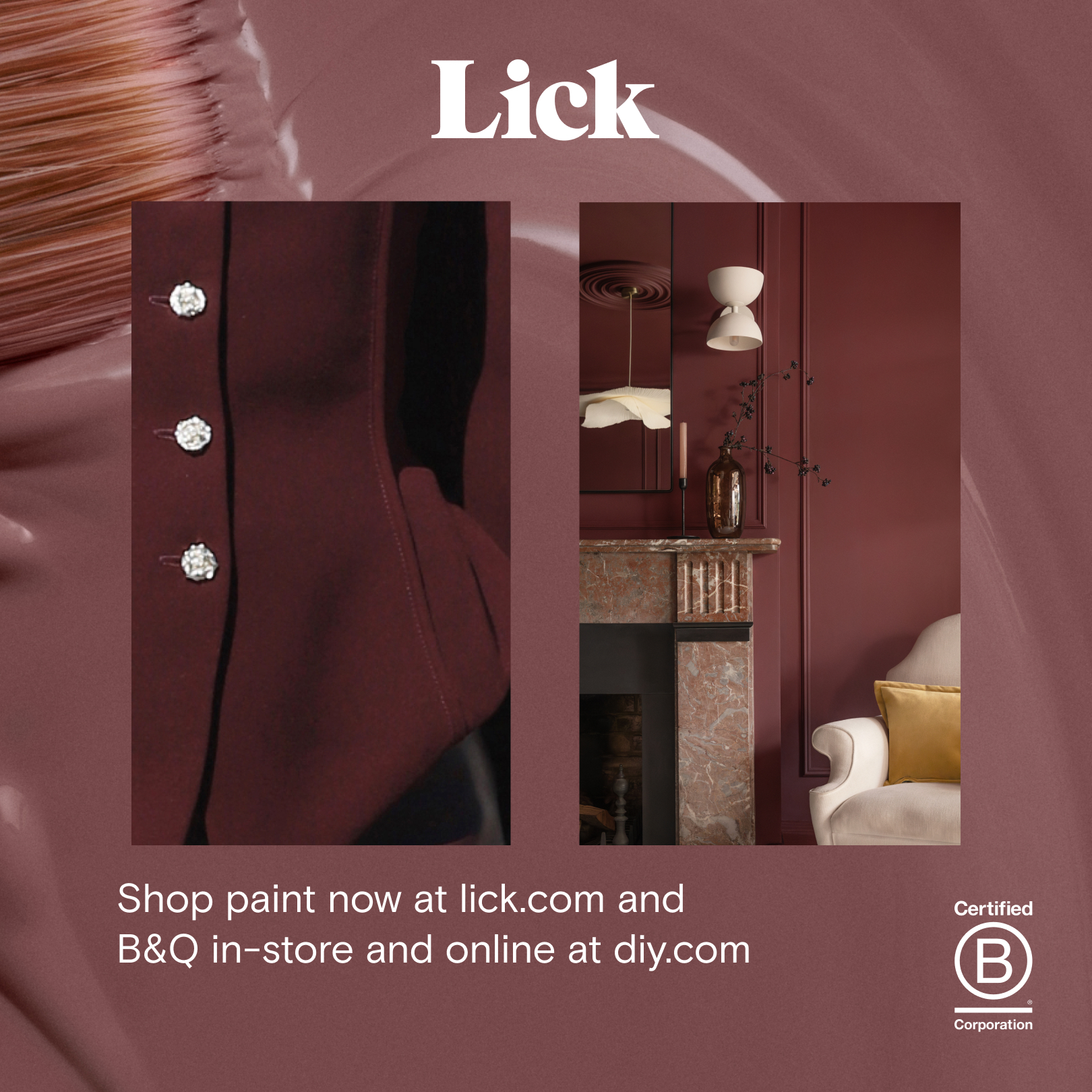 Lick Facebook ad