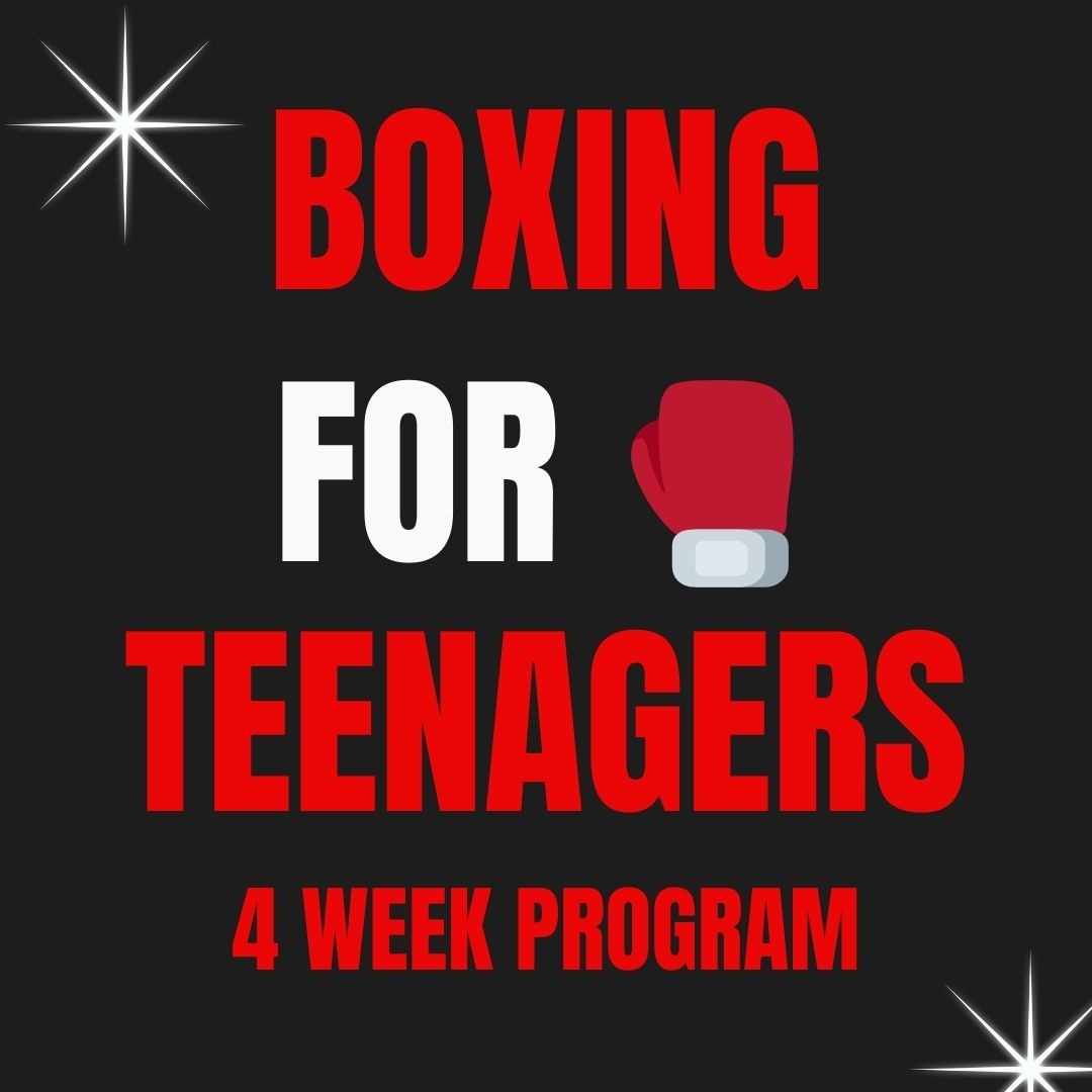 MC Fitness Facebook ad: 4-WEEK TEEN BOXING PROGRAM
