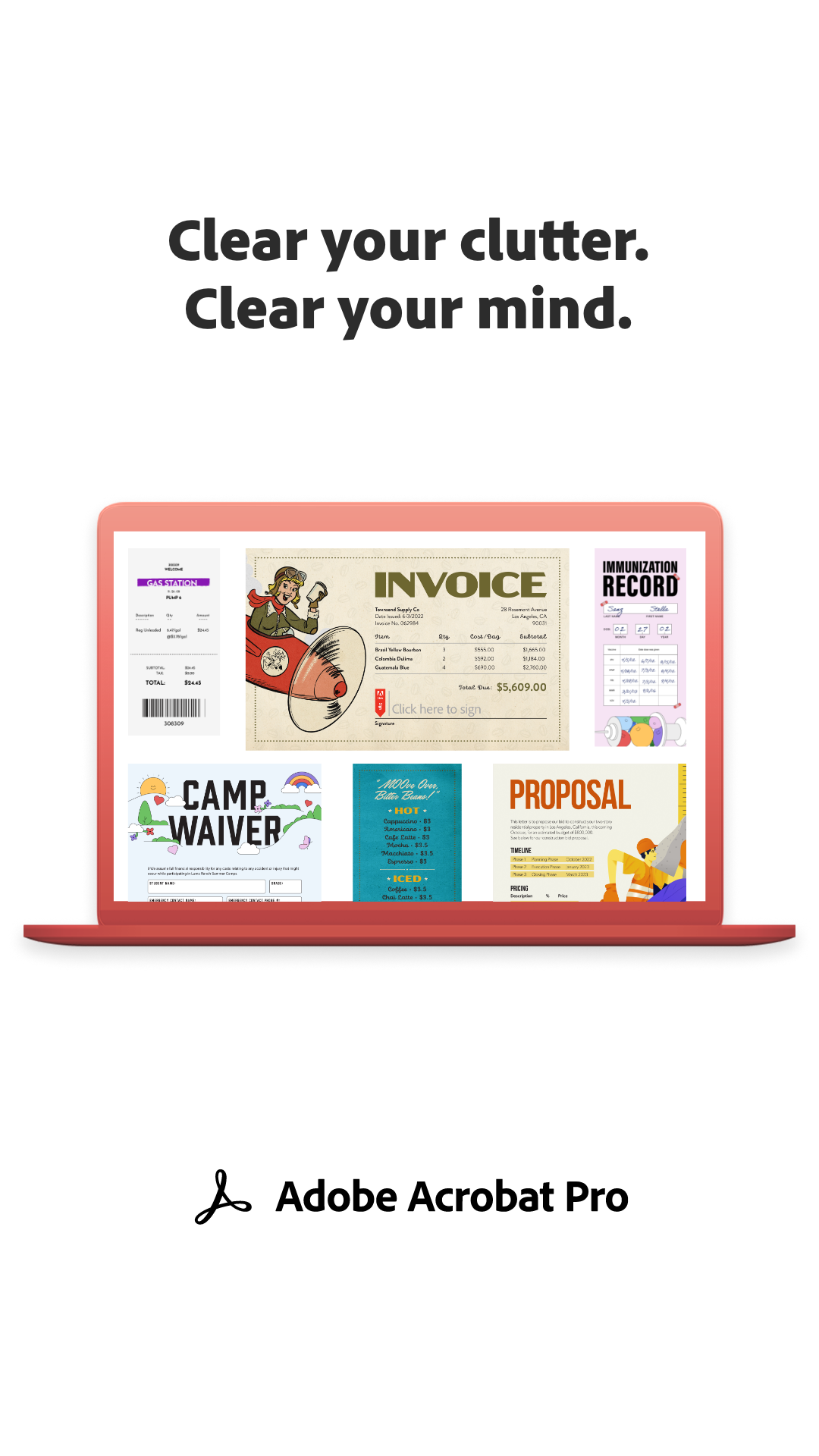 Adobe Acrobat Facebook ad