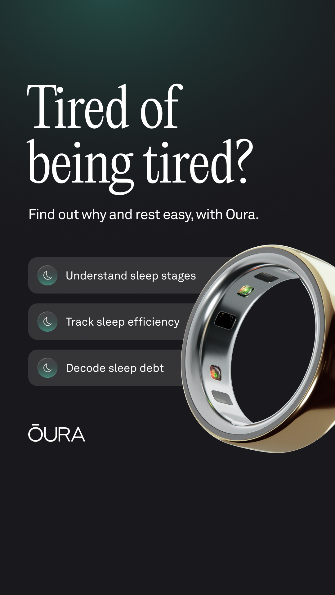 ŌURA Facebook ad