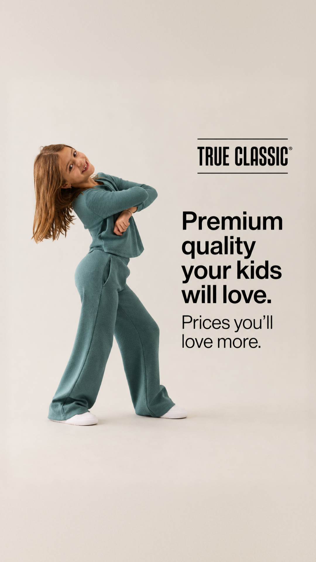 True Classic Facebook ad