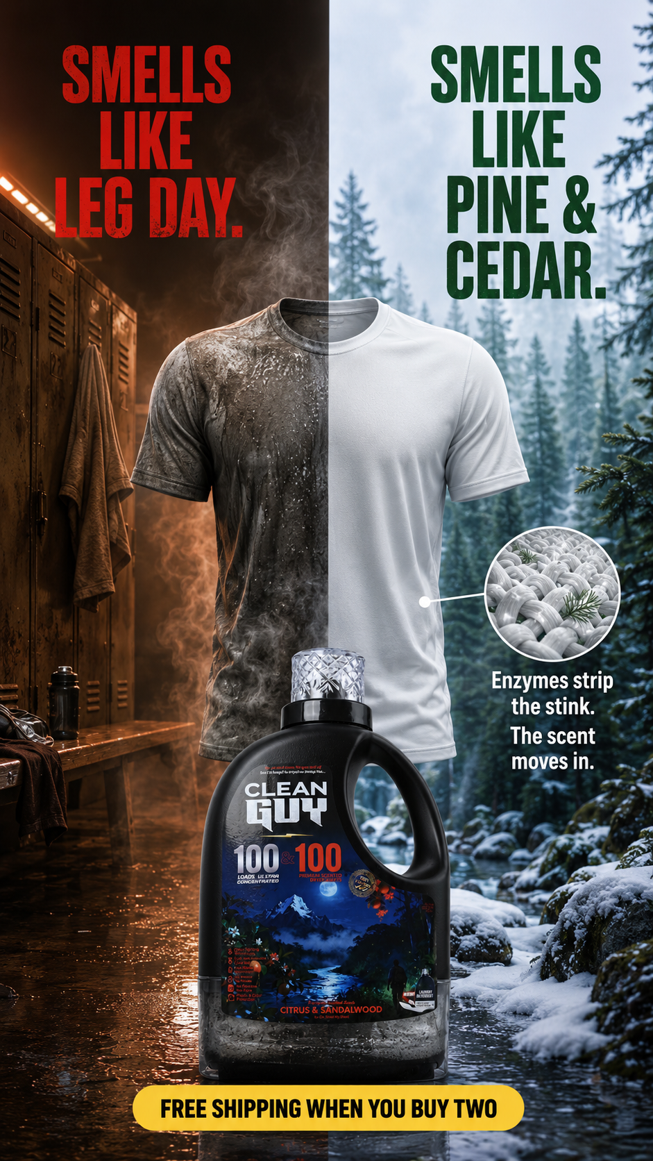 Clean Guy Facebook ad