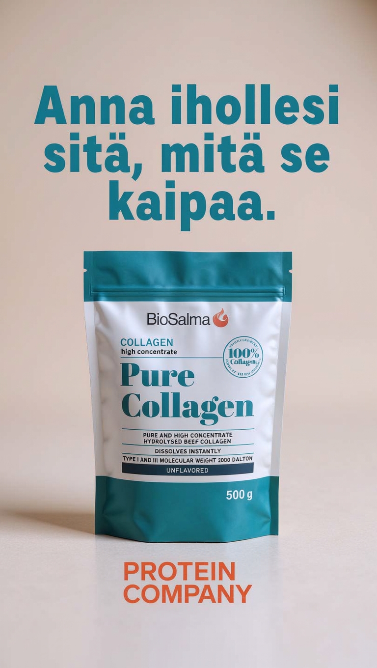 Proteincompany.fi Facebook ad