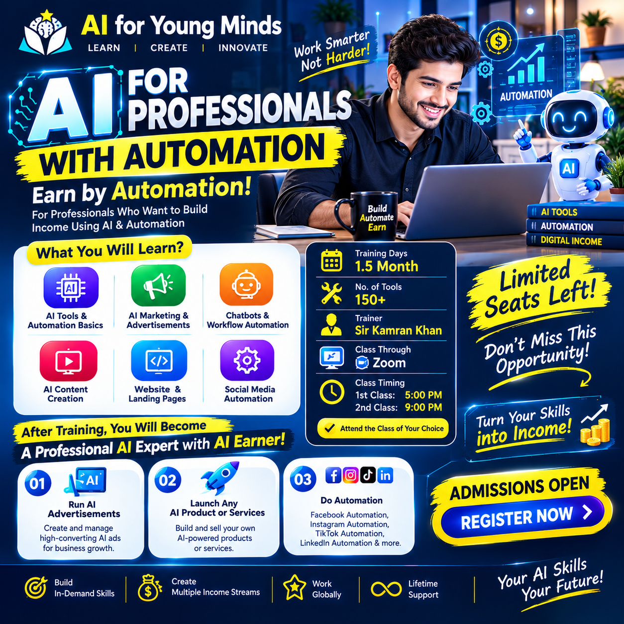 Ai for YoungMinds Facebook ad