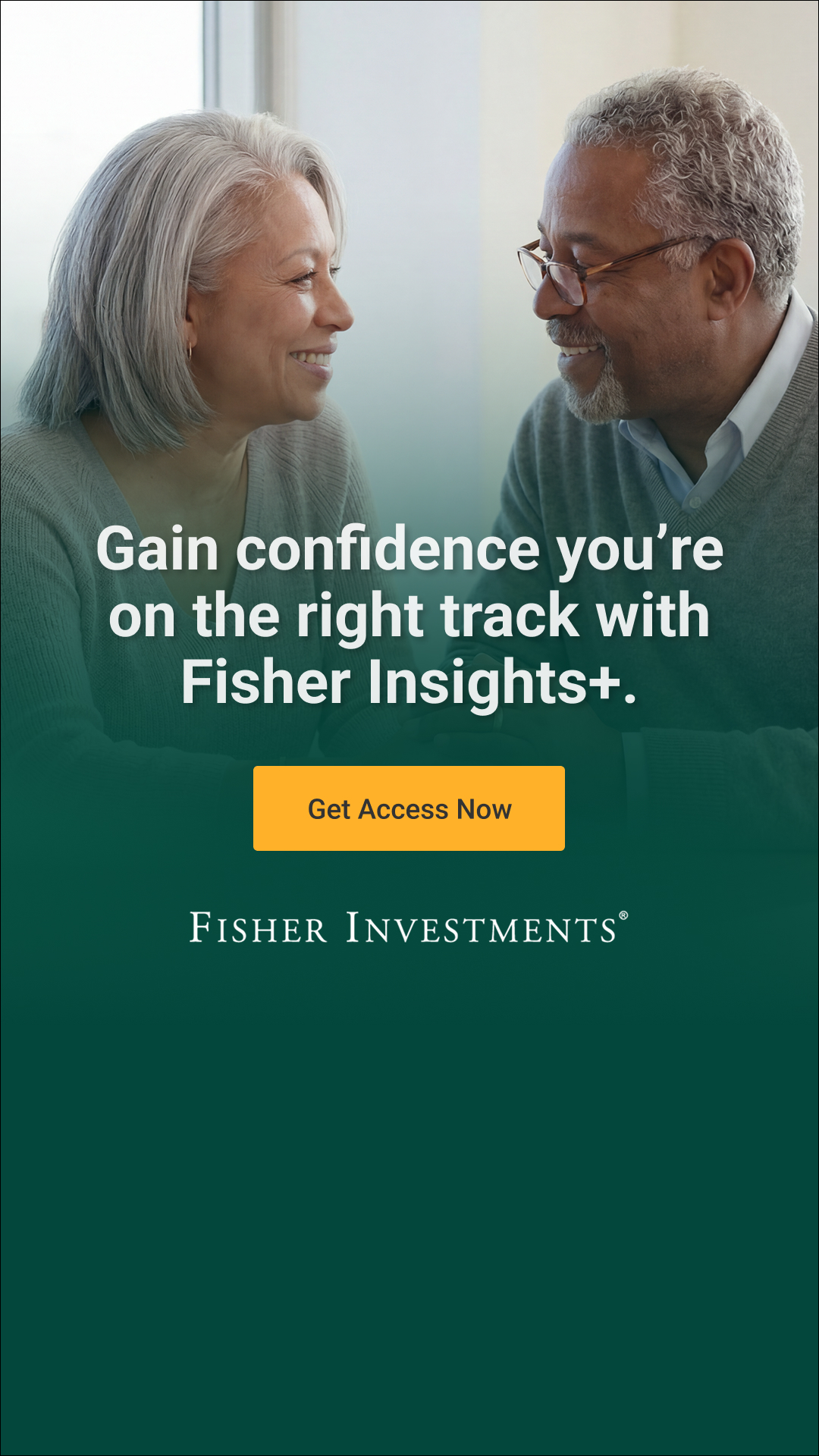 Fisher Investments Facebook ad