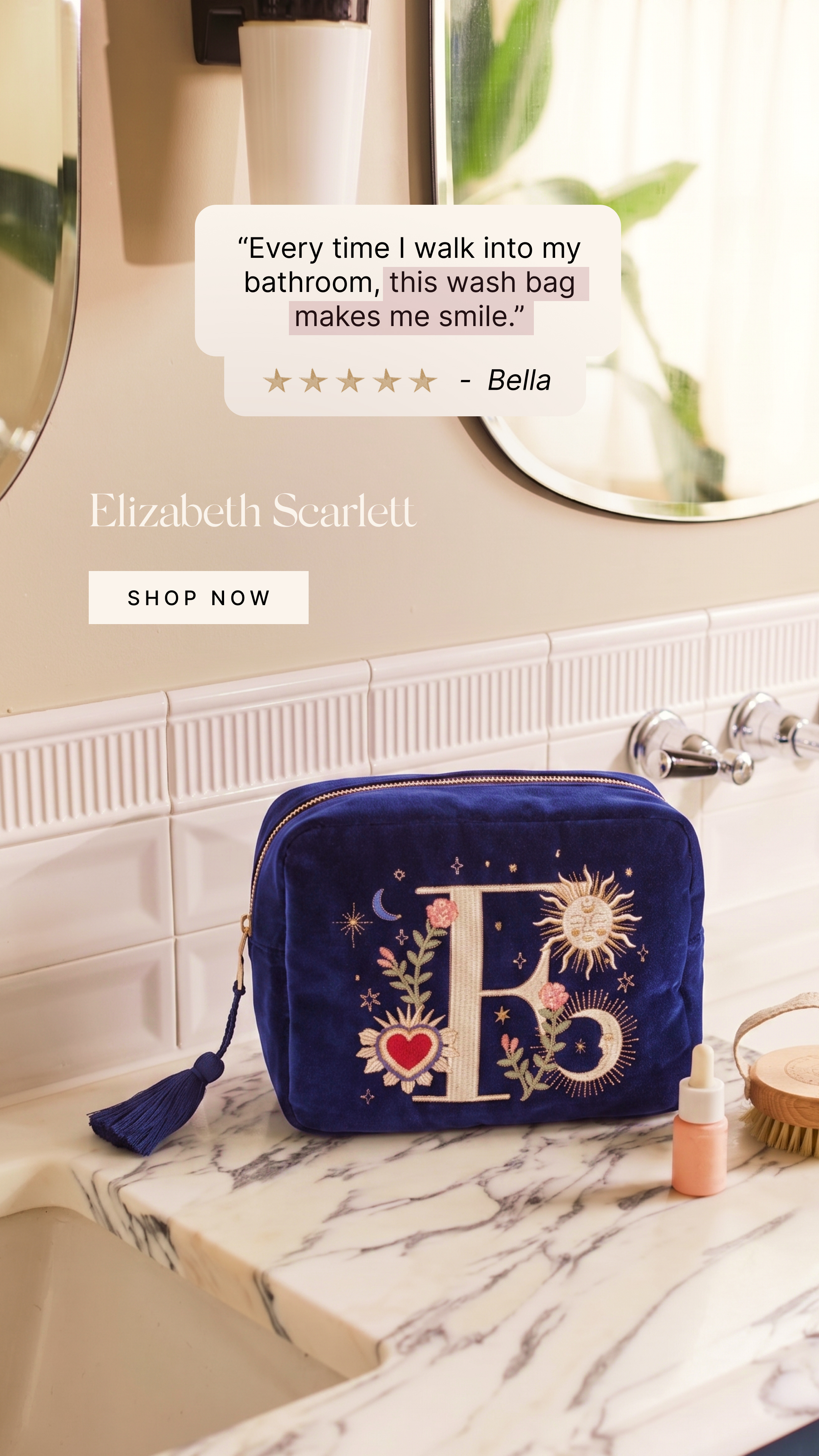 Elizabeth Scarlett Facebook ad