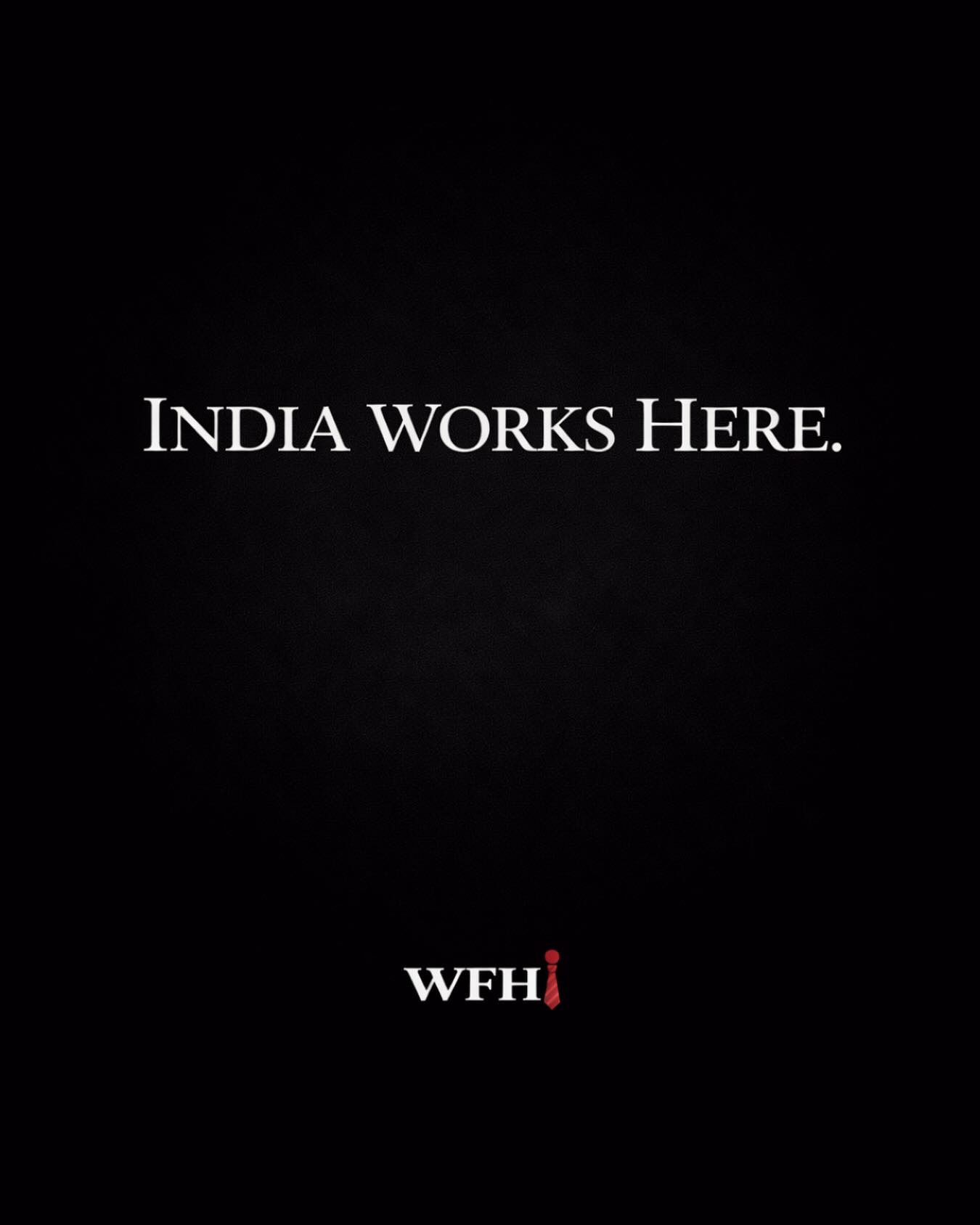 WorkFromHomeIndia Facebook ad