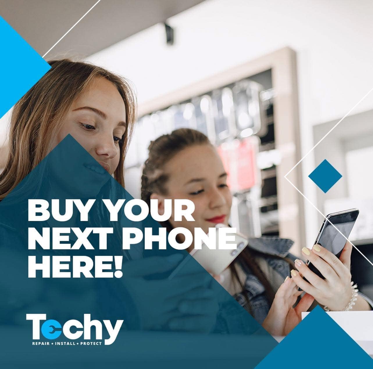 TECHY Waterville - Buy/Repair/Sell Facebook ad