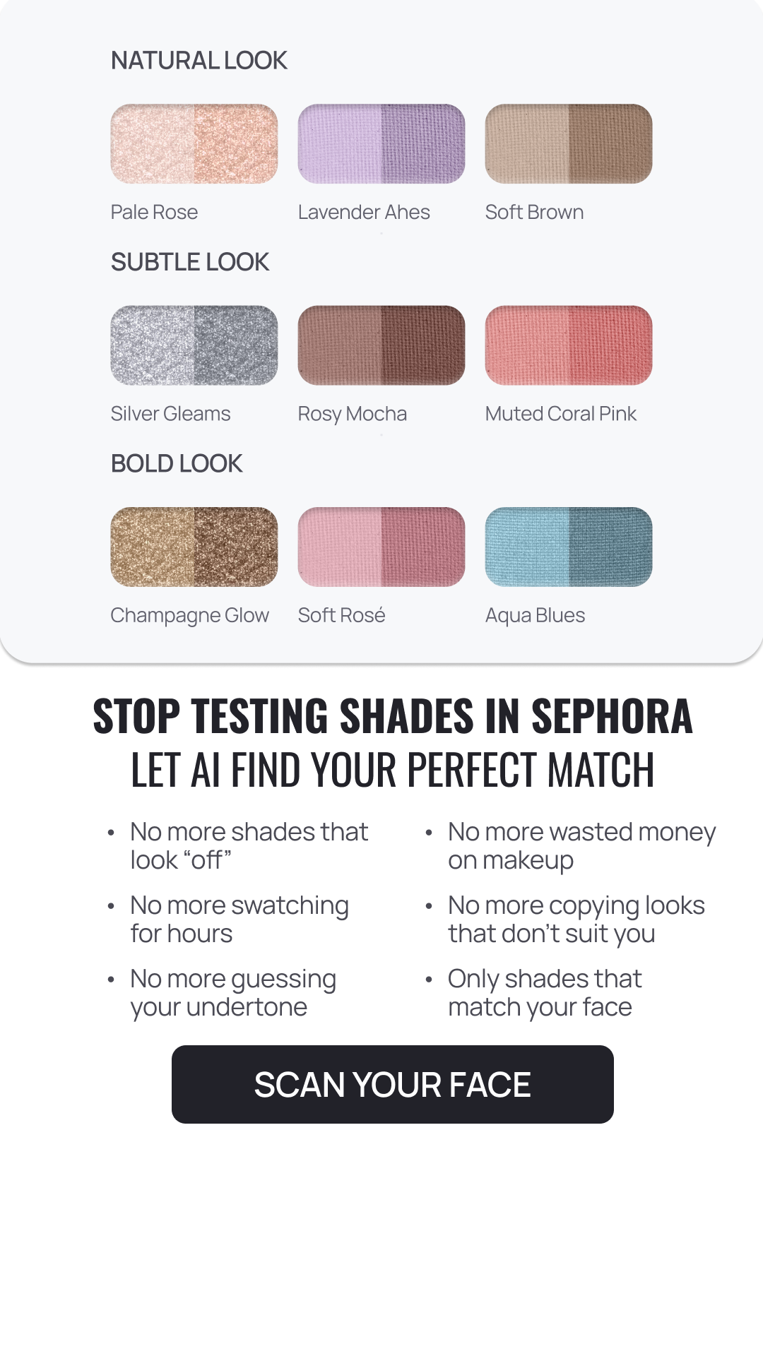 Beauty Transformation Program Facebook ad
