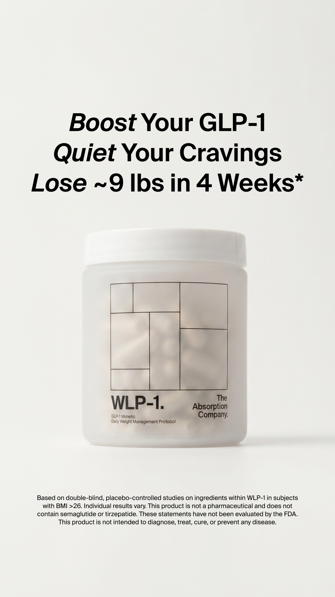 The Absorption Company Facebook ad