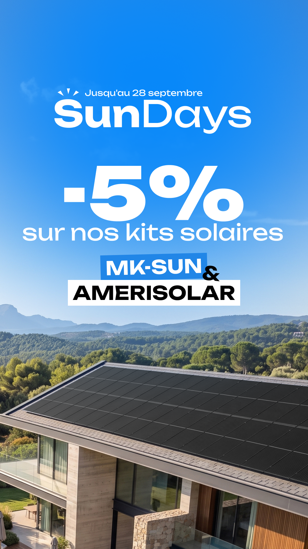 Mon Kit Solaire Facebook ad: Kit MK-SUN 12 panneaux