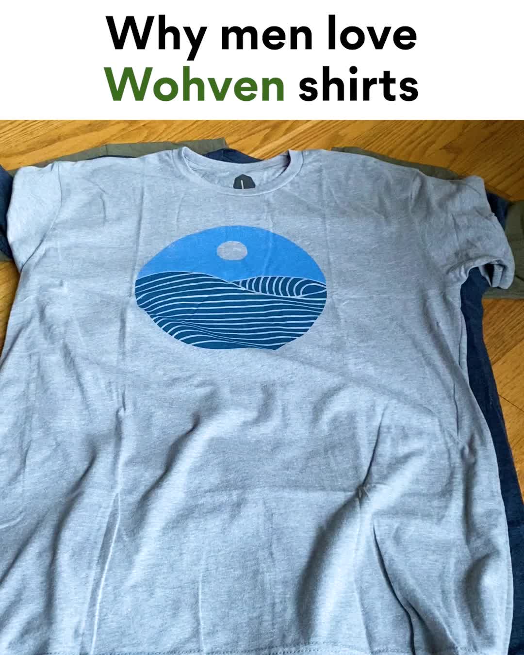 Wohven Facebook ad: Get a New Shirt Every Month