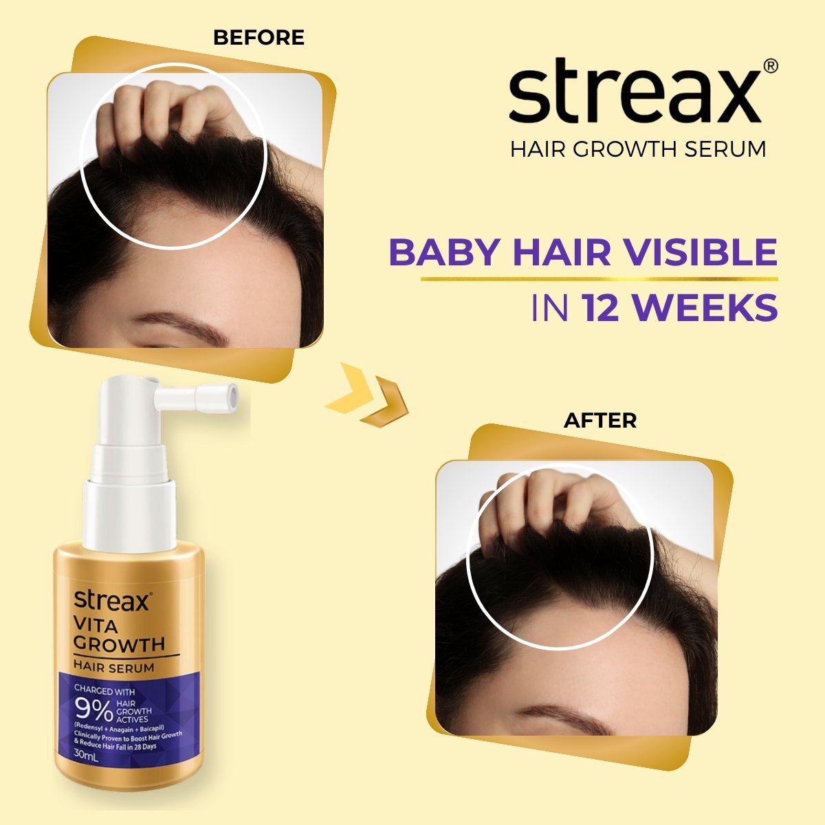 Streax.Hair Facebook ad