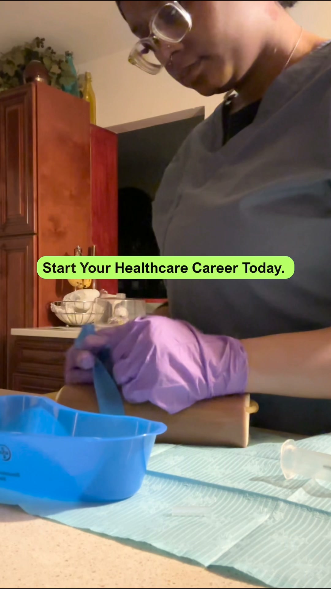 Stepful Facebook ad: Become a Medical Assistant Around Your Life
