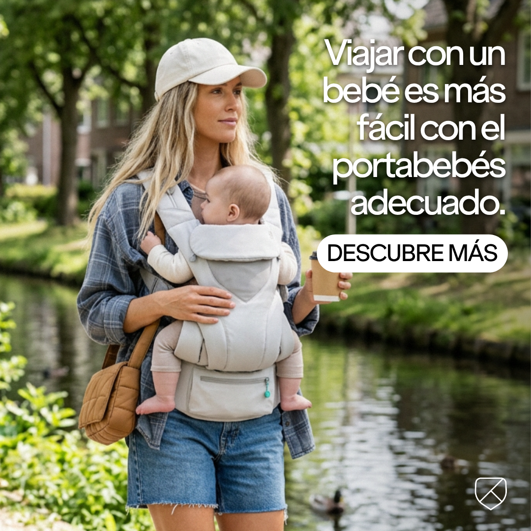 Koala Babycare Facebook ad: La mochila portabebés ergonómica para ti y para tu bebé.