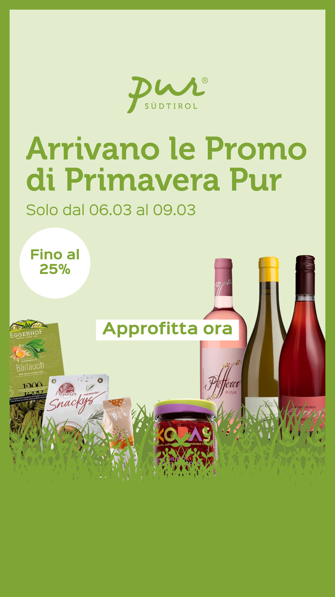 Pur Südtirol Facebook ad