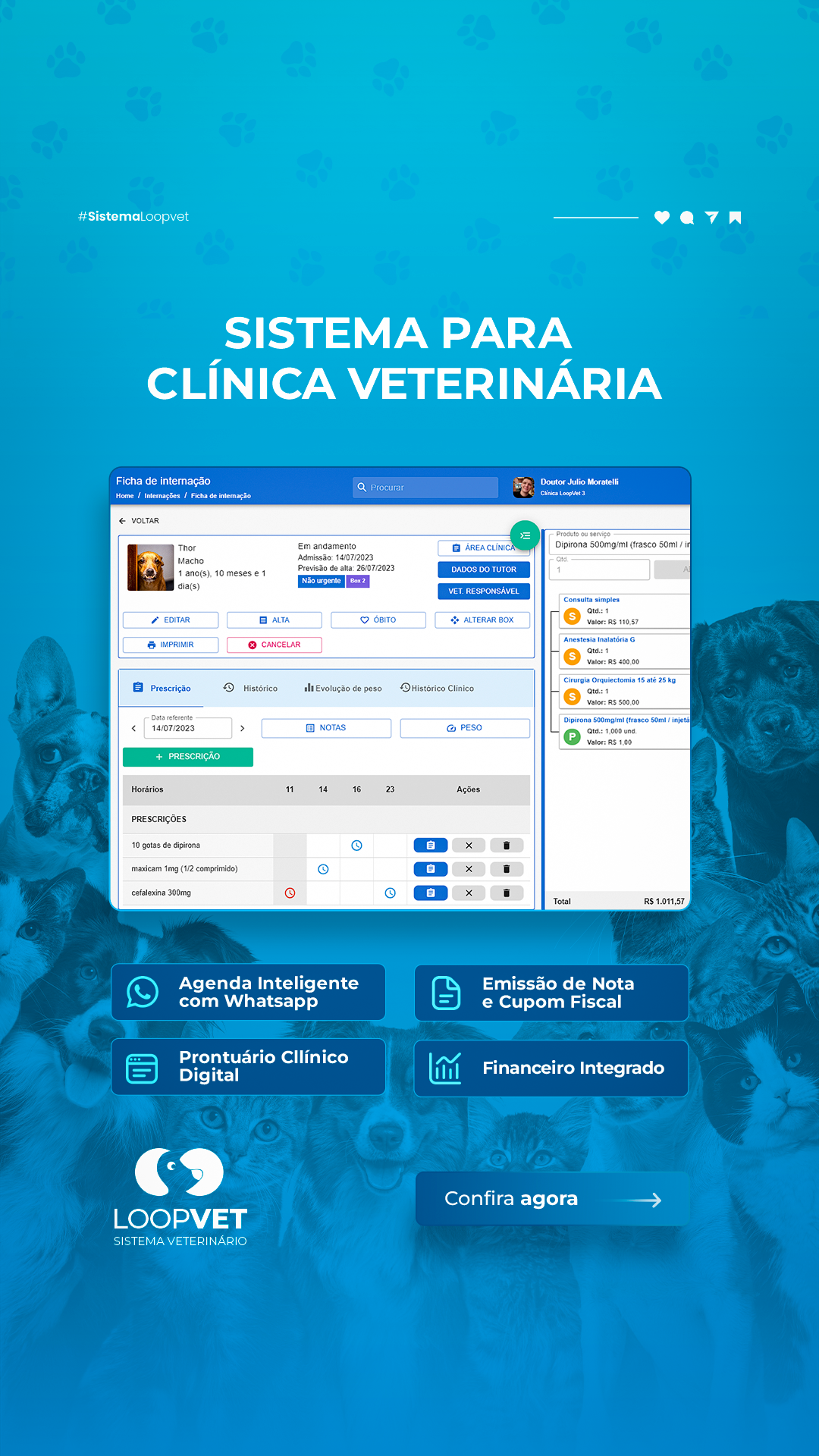 LoopVet Facebook ad from May 23, 2024