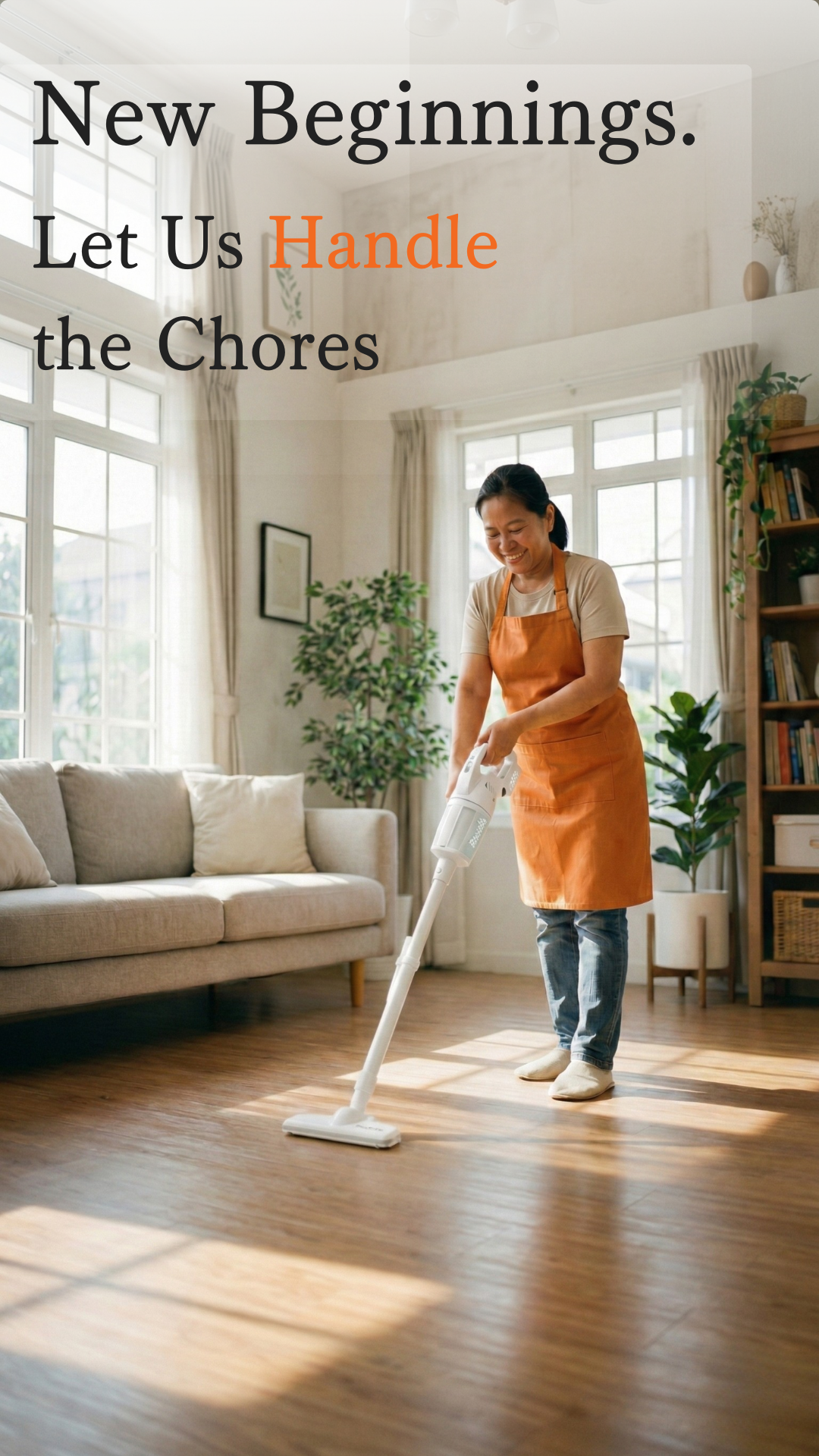 Chez Vous Domestic Services Facebook ad from Jun 2, 2026