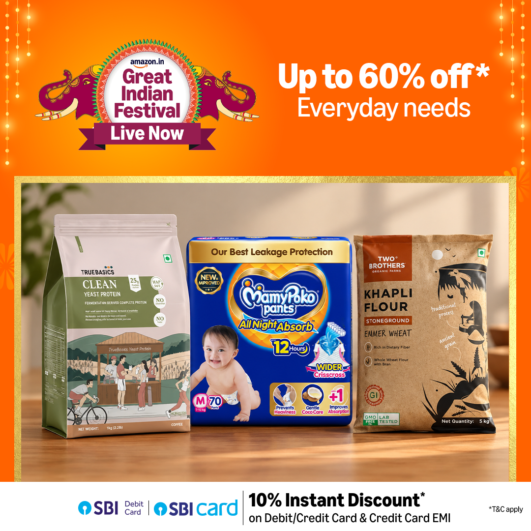 Amazon India Facebook ad: Deals on daily essentials