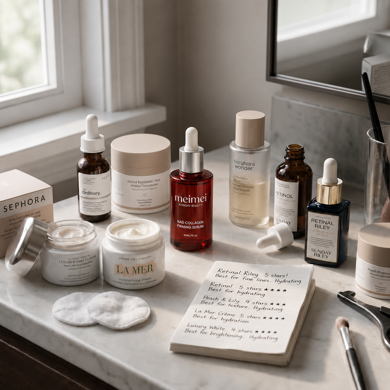 Korean Skincare Tips Facebook ad: Wake Up With Flawless, Glowing Skin