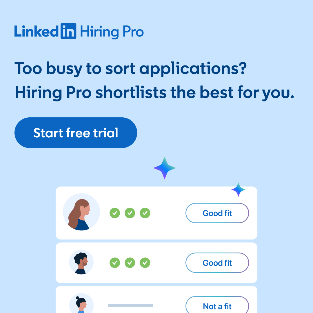 LinkedIn Facebook ad