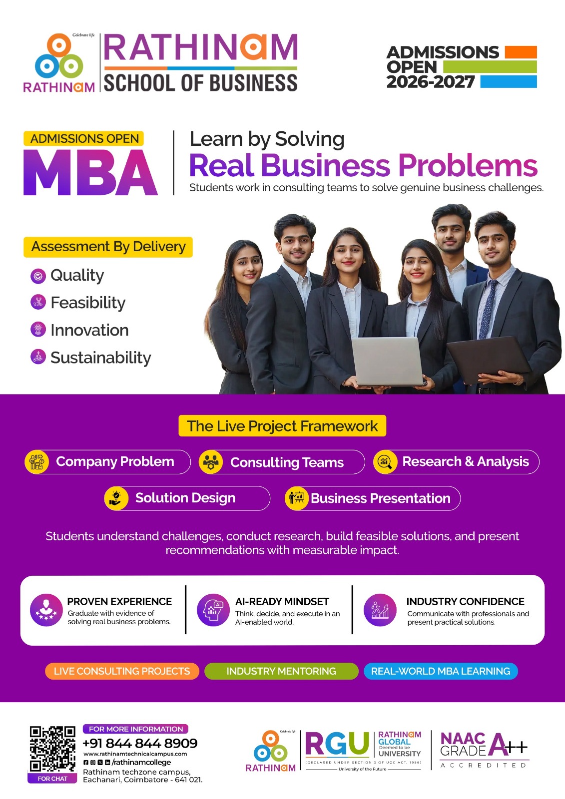 Rathinam Group of Institutions Facebook ad