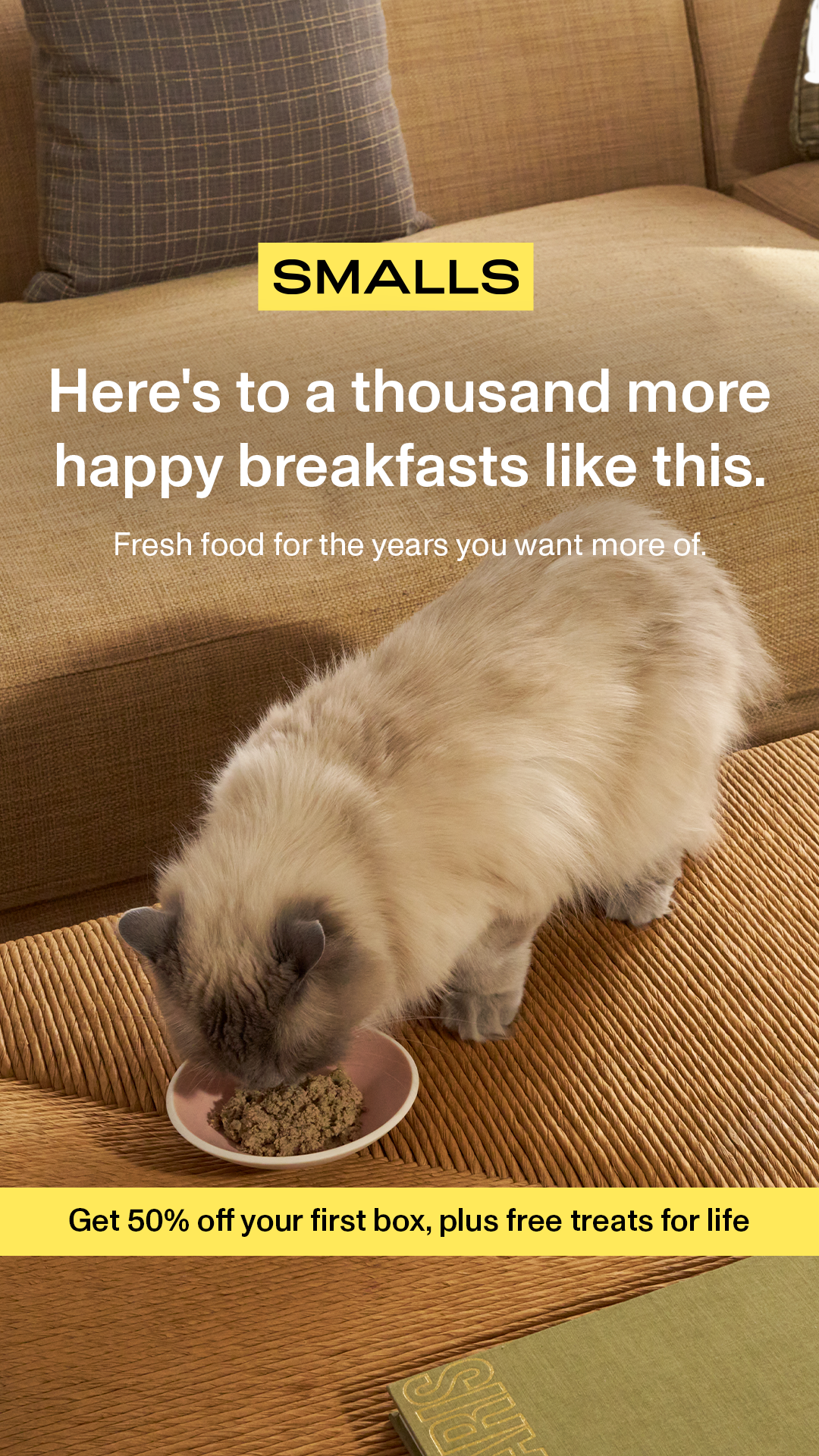 Smalls Facebook ad