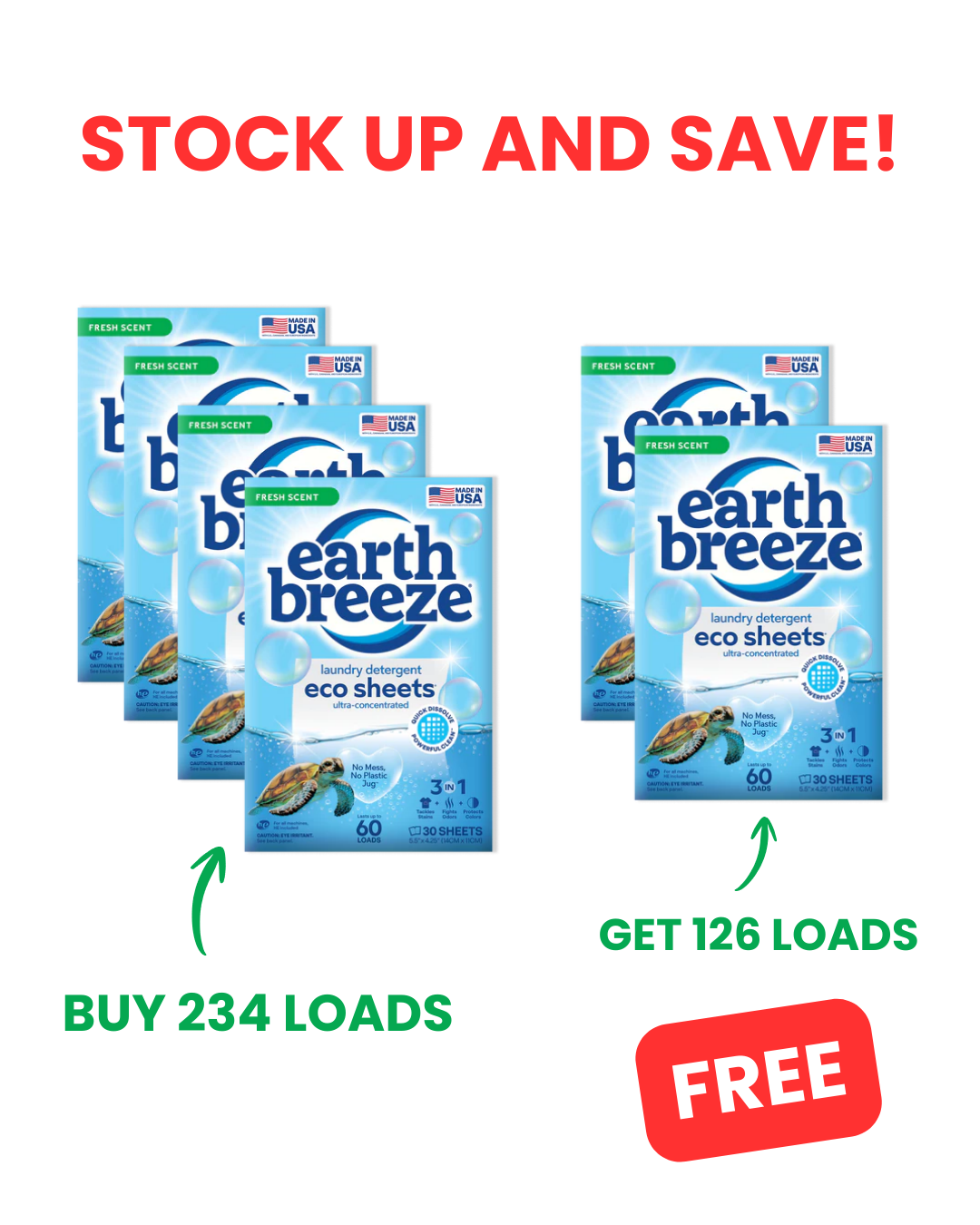 Earth Breeze Facebook ad
