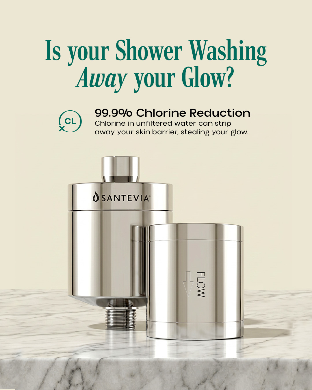 Santevia Water Systems Facebook ad