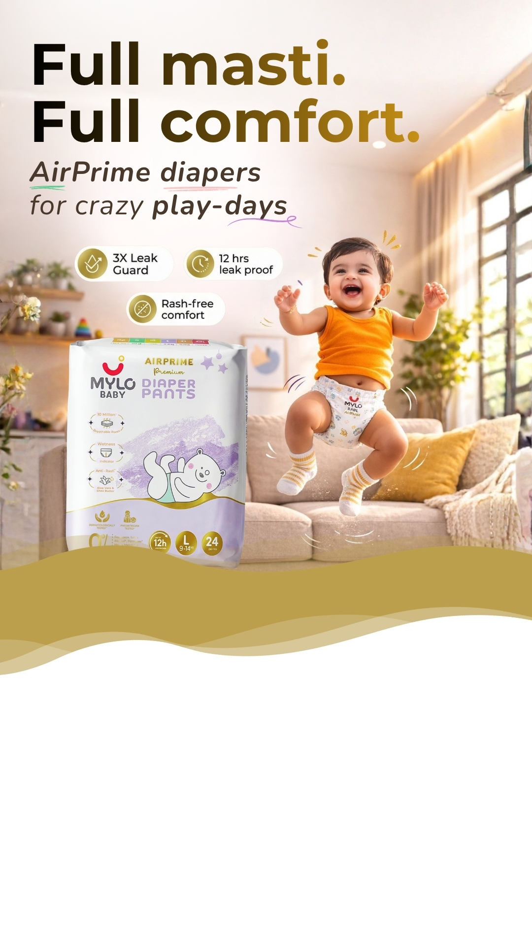 Mylo Baby Facebook ad