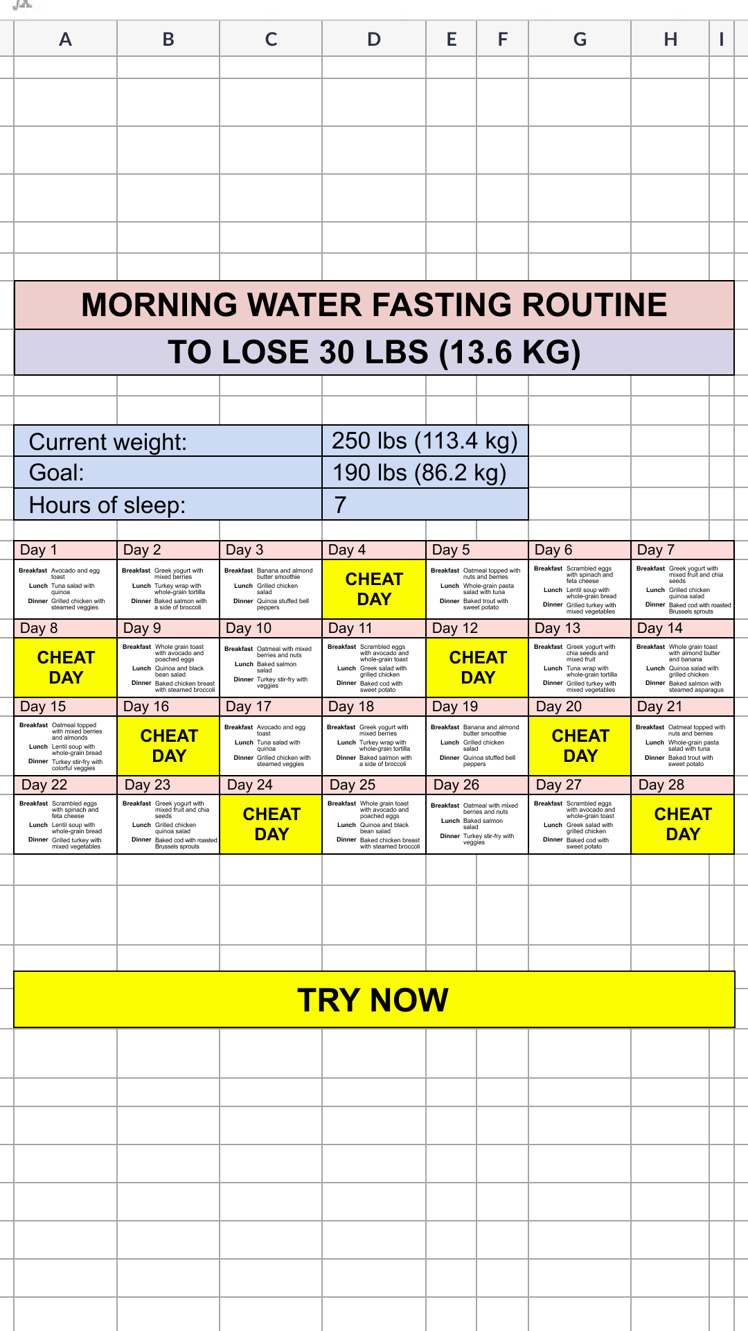 Мy 28 Day Challenge Facebook ad