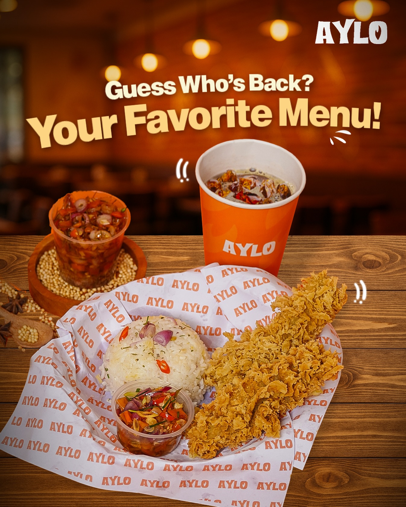 Aylo Indonesia Facebook ad: Siapa yang kangen dengan menu ini?