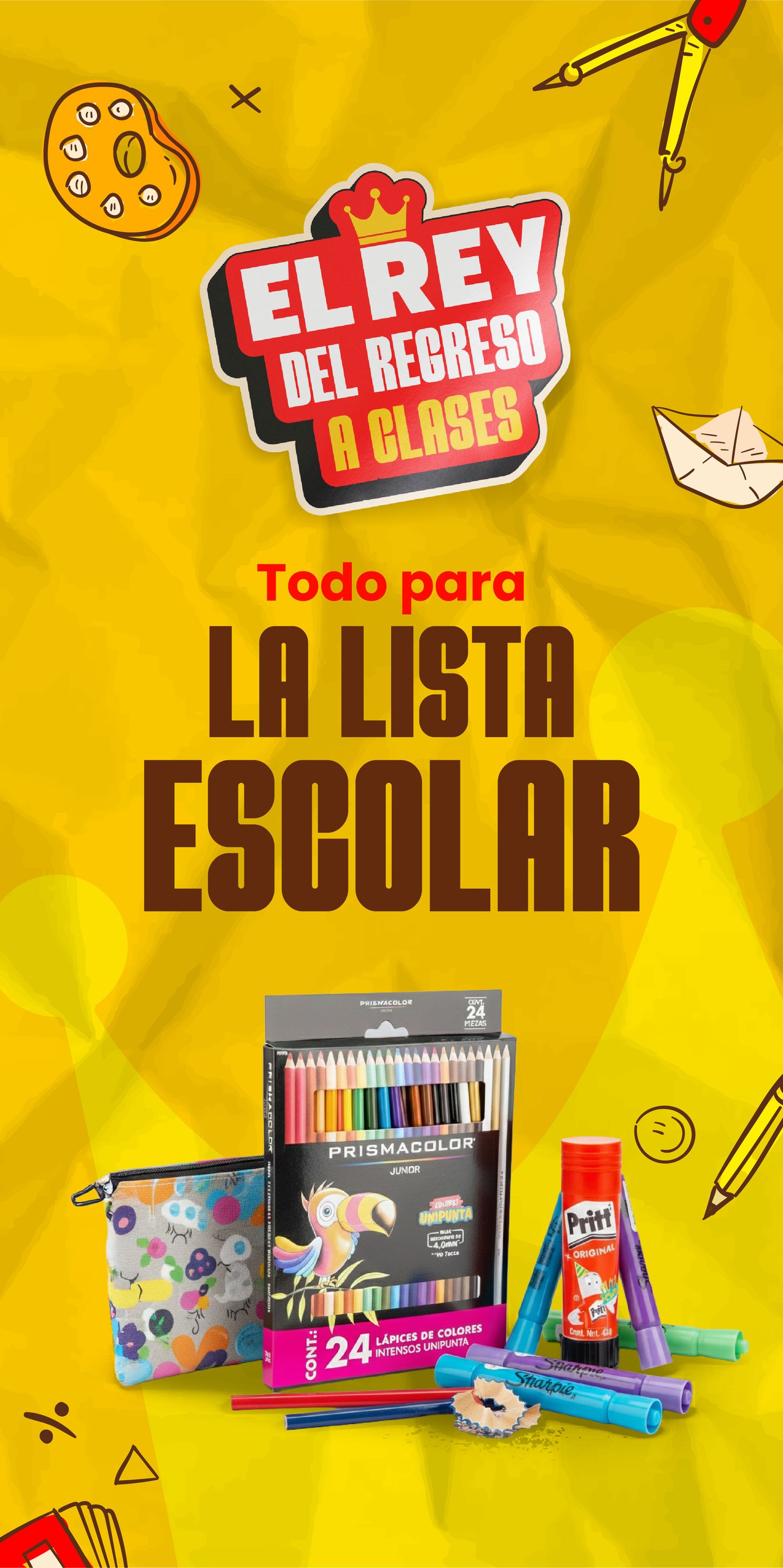 Almacenes El Rey Facebook ad: ¡Todo para la lista escolar está en El…