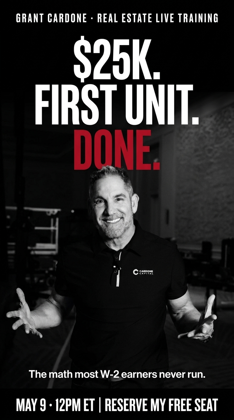 Grant Cardone Facebook ad