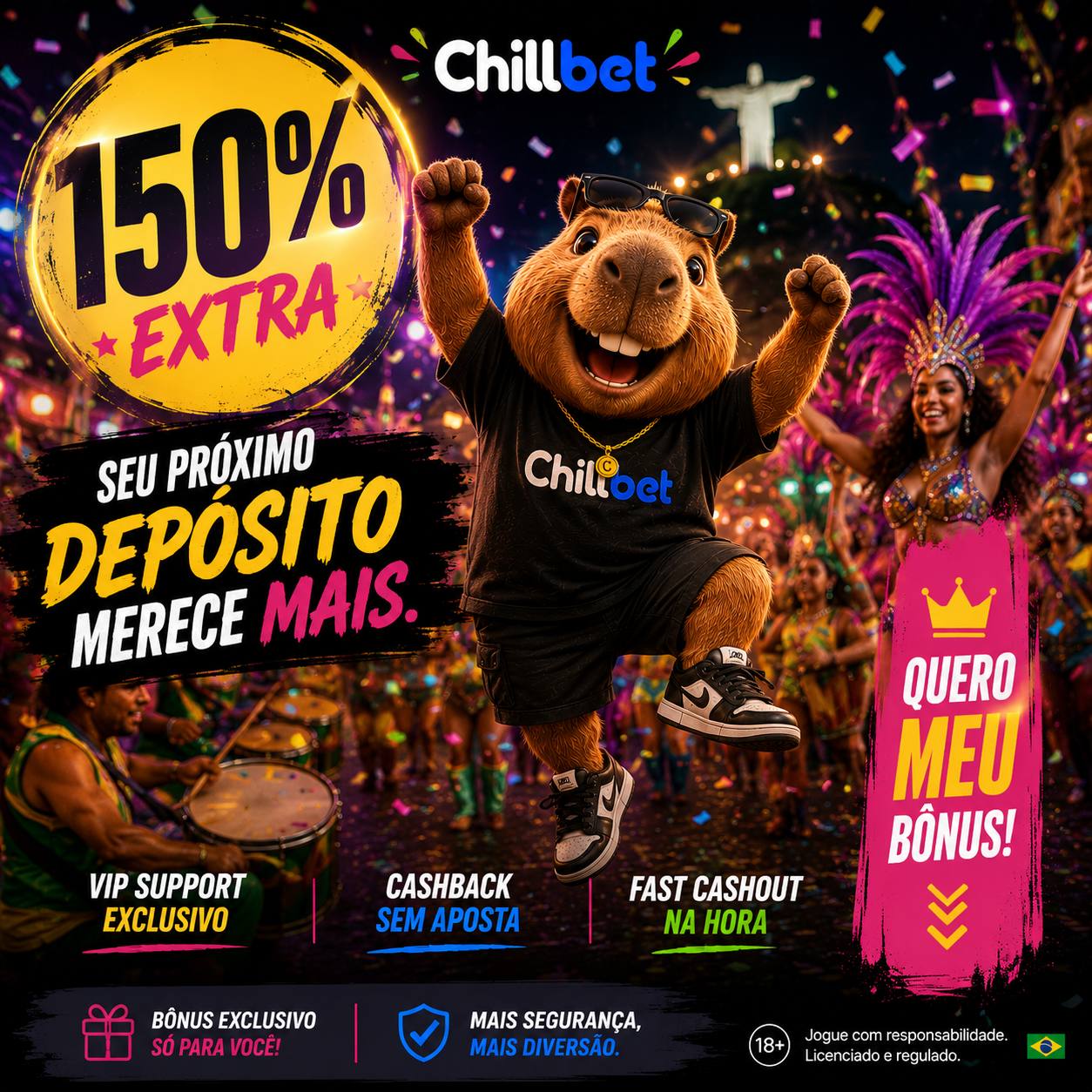 Chill Do Brasil Facebook ad