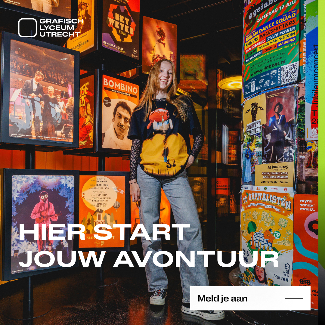 Grafisch Lyceum Utrecht Facebook ad