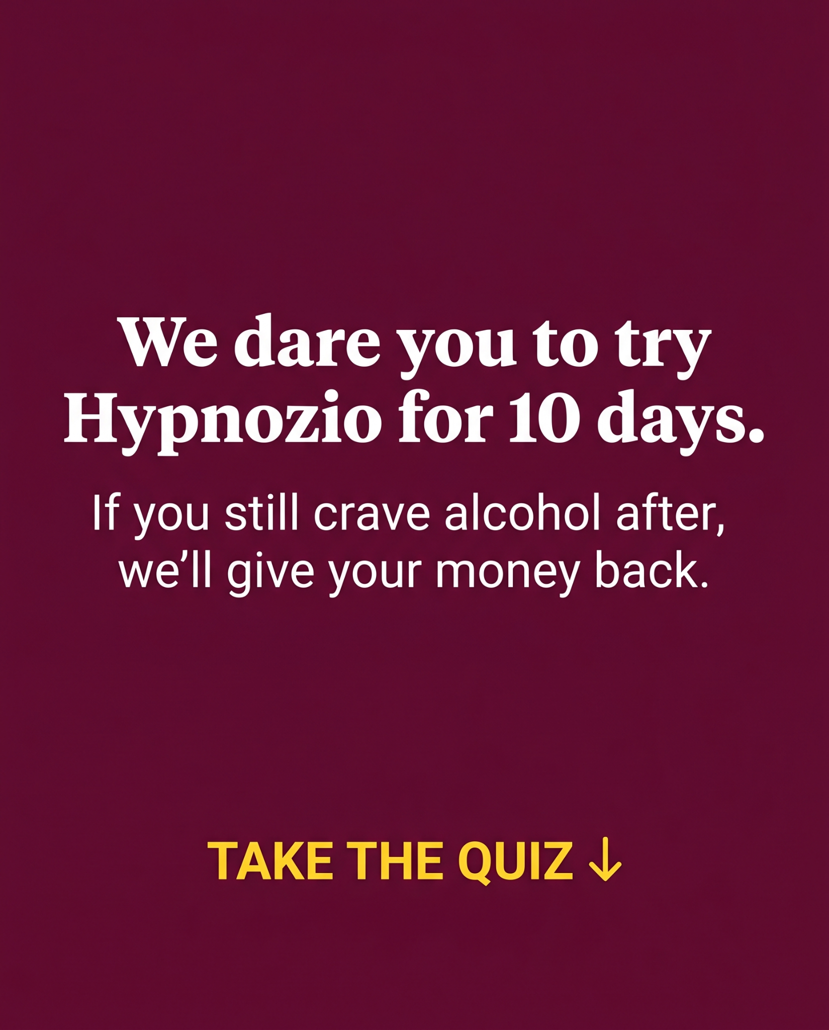 Hypnozio: power of hypnotherapy Facebook ad