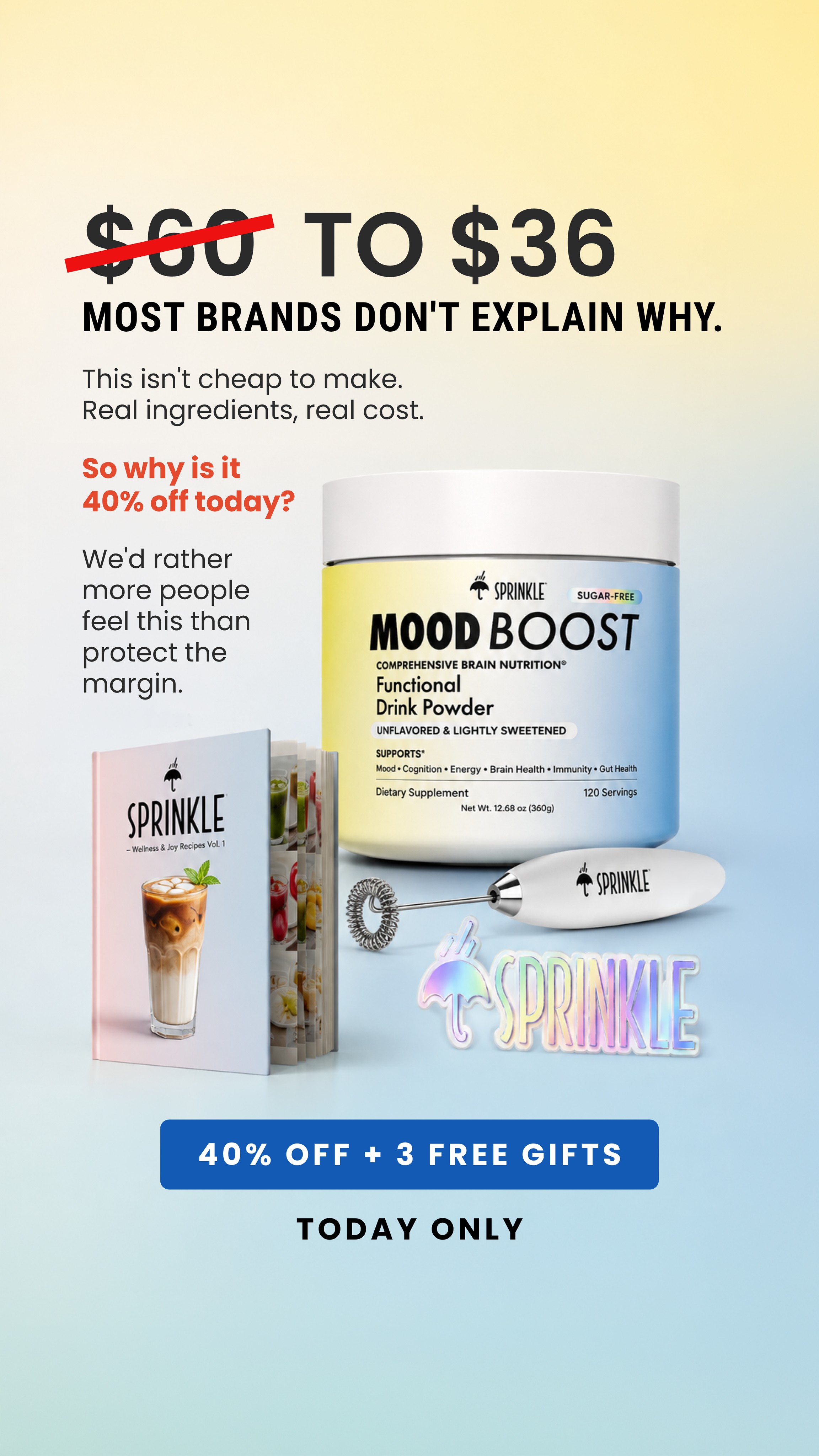 Buy Sprinkle Facebook ad