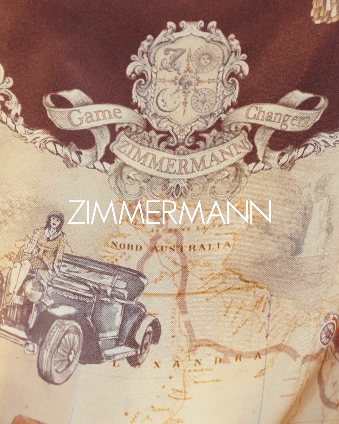 Zimmermann Facebook ad: Inside the atelier, Fall 2026 comes to life.