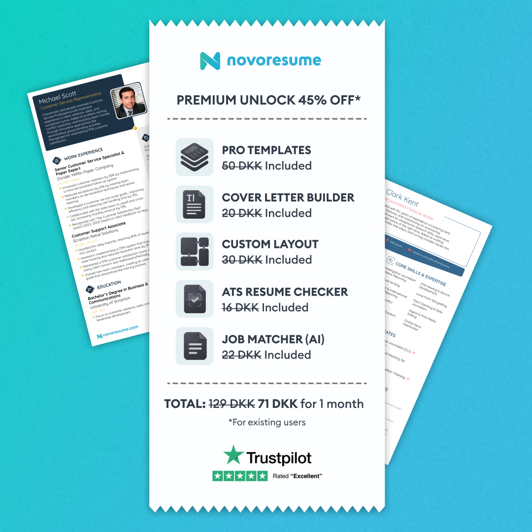 Novorésumé Facebook ad
