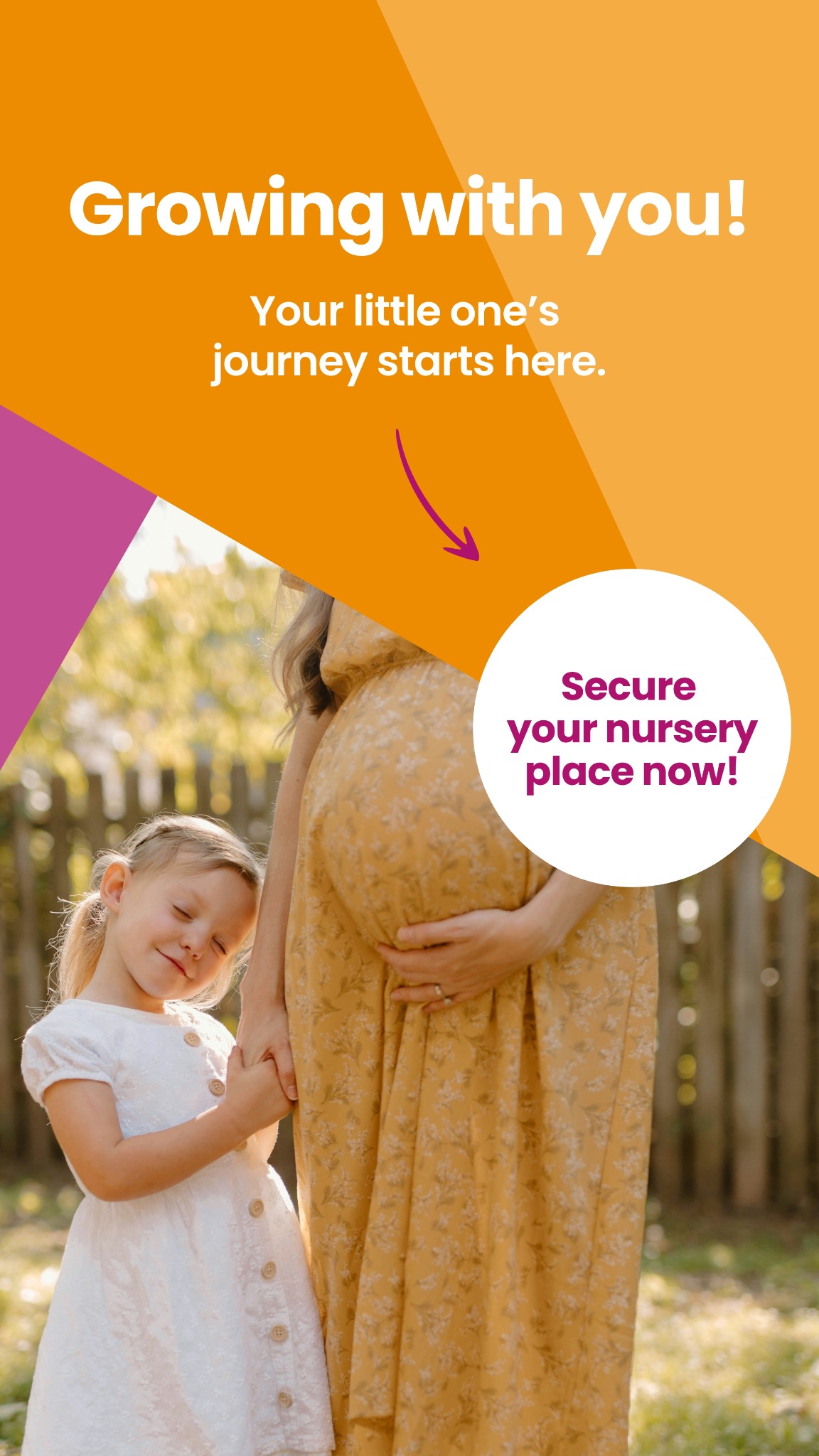 YMCA Day Nursery Facebook ad from Nov 21, 2025