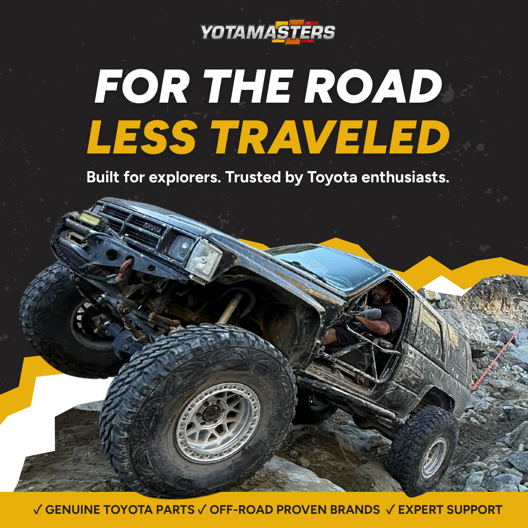 Yotamasters Facebook ad: Built For The Road Less Traveled