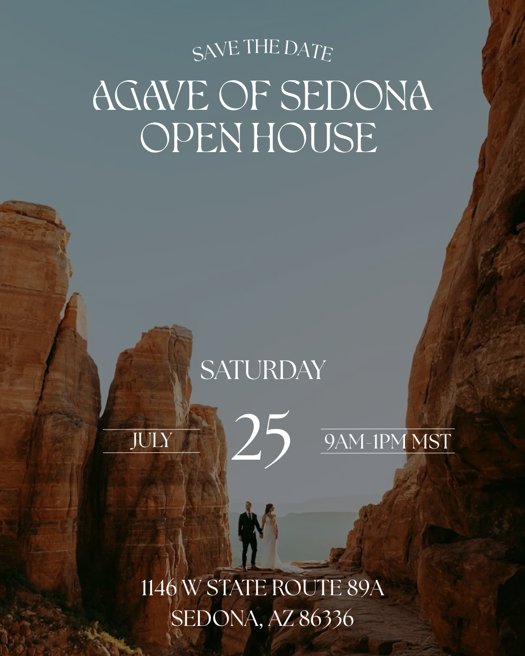 Agave of Sedona Wedding & Event Venue Facebook ad: Agave of Sedona Open House